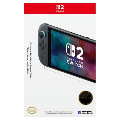 HORI Ultimate Anti-Glare Screen Filter For Switch 2 - 2 Pack