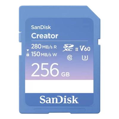 SanDisk Creator 280MBs SD UHS-II Memory Card - 256GB