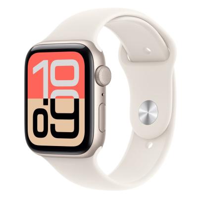 Apple Watch SE 3 GPS 44mm Aluminium Starlight Sport Band S/M