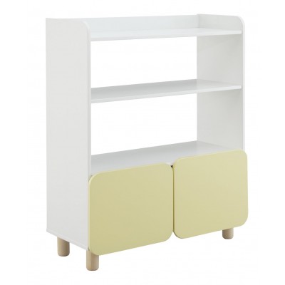 Argos Home Milo Double Storage Unit - Yellow