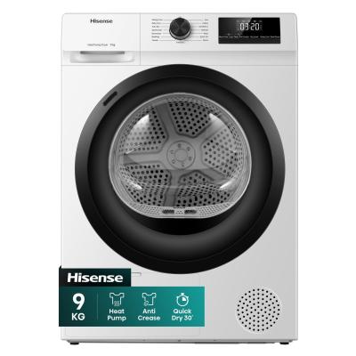 HISENSE DH1Q902BW2 9KG HP TD WH SI
