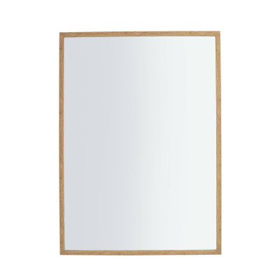 Argos Home Essentials Oak Effect Wall Mirror - 90x65cm
