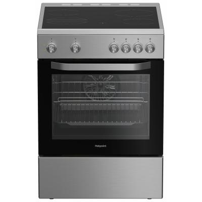 Hotpoint H6V5KMXUK 60cm Single Electric Cooker - S/Steel