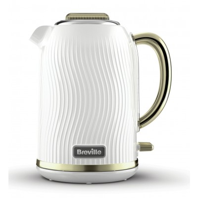 BREVILLE FLOW KETTLE WHITE GOLD