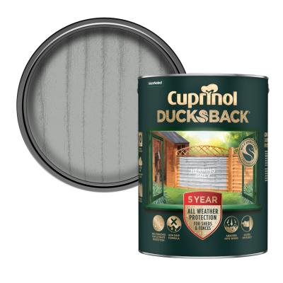 Cuprinol Ducksback Paint Herring Grey - 5L