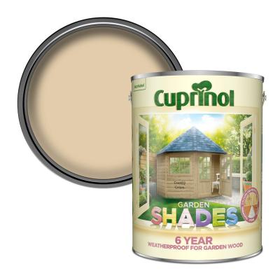 Cuprinol Garden Shades Matt Paint Country Cream - 5L