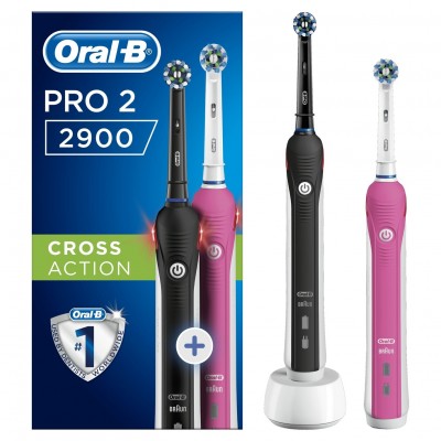 ORAL B PRO 2900 CROSS ACTION DUO PACK