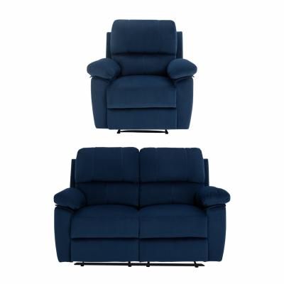 TOBY 2 SEAT & CHAIR RECLINER NAVY