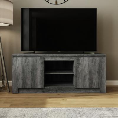 GFW CANYON WIDE TV UNIT CHARCOAL GREY