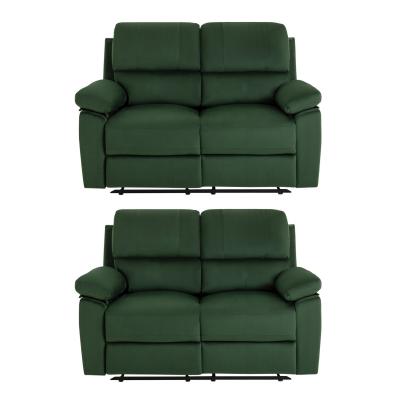 TOBY 2 SEAT & 2 SEAT RECLINER GREEN