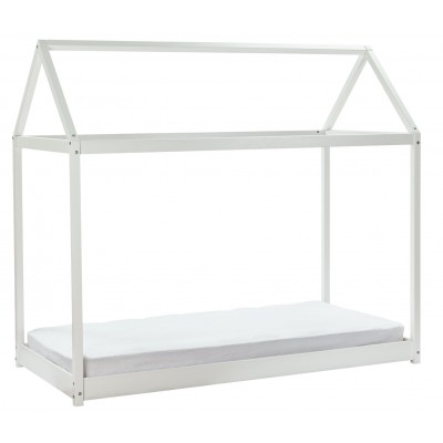 Habitat House Single Bed Frame - White