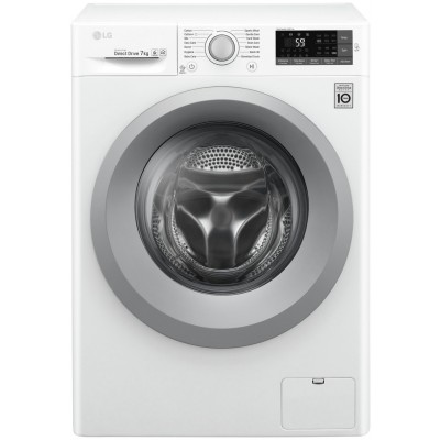 LG W3J5QN4WW 7KG Washing Machine - White