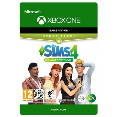 The Sims 4 Luxury Party Stuff Expansion Pack Xbox One