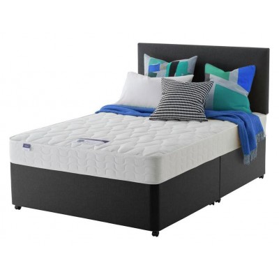 Silentnight Travis Kingsize Divan Bed - Charcoal