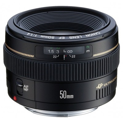 Canon EF 50mm f/1.4 USM Lens