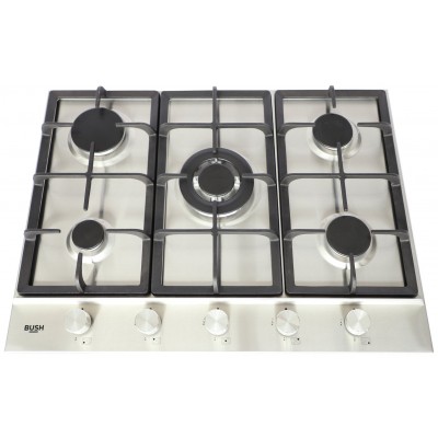 Bush B5BGHSS Gas Hob - Stainless Steel