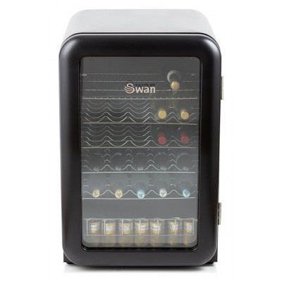 SWAN SR12030BN UC FRIDGE BLK