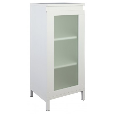 Argos Home Ice 1 Door Floor Cabinet - White