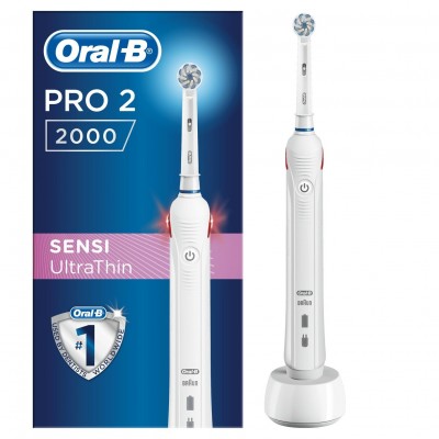 ORAL B PRO 2 2000 WHITE SENSI