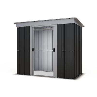 Yardmaster Metal Castleton Pent Garden Shed - 6x4ft
