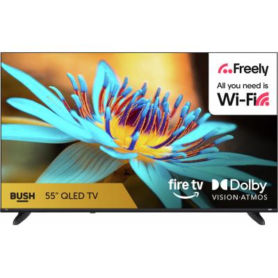 Bush 55 Inch 55QSF26 Smart 4K UHD HDR Freely Fire TV