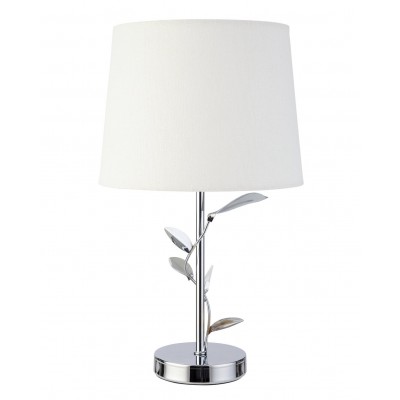Argos Home Ashley Leaf Table Lamp - Chrome
