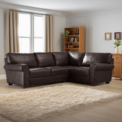 AH SALISBURY LH CORNER SOFA CHOCOLATE