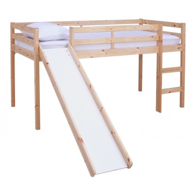 Argos Home Kaycie Pine Mid Sleeper with Slide