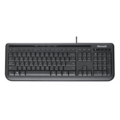 Microsoft 600 Wired Keyboard - Black