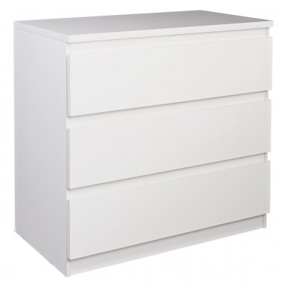 Argos Home Jenson 3 Drawer Chest - White Gloss