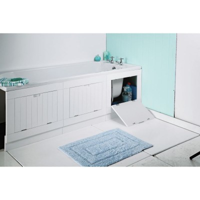 HIDEAWAY BATH PANEL MATT WHITE          
