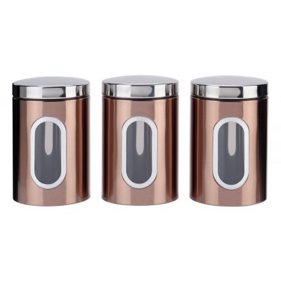 ADDIS COPPER STORAGE JARS