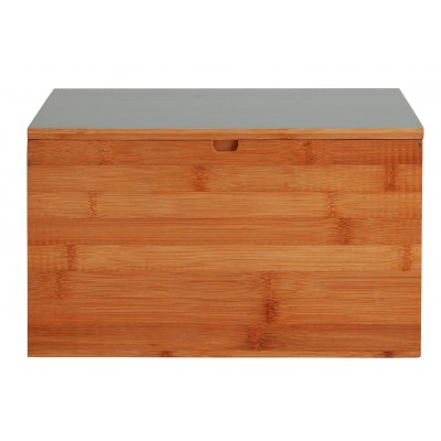 Argos Home Wood Bread Bin - Grey