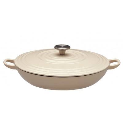 AH CAST IRON SHALLOW CASSEROLE DISH 3L