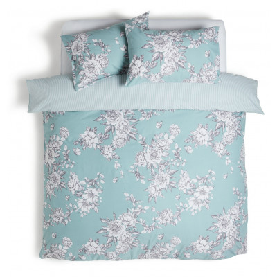 HAB CLASSIC DUCK EGG FLORAL KB