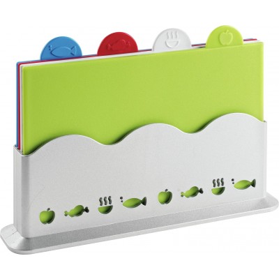 Argos Home Plastic Chopping Board Set - Pack of 4