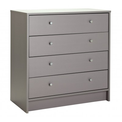Argos Home Malibu 4 Drawer Wide Chest - Grey