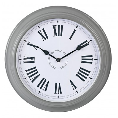Argos Home Stationary Wall Clock - Grey