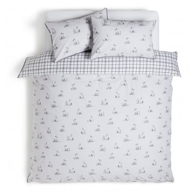 Habitat Brushed Cotton Woodland Animal Bedding Set - Single