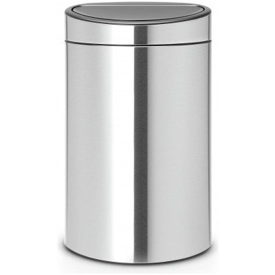 BRABANTIA TOUCH BIN NEW 10 23L MATT ST F
