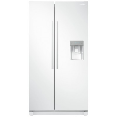 Samsung RS52N3313WW/EU American Fridge Freezer - White