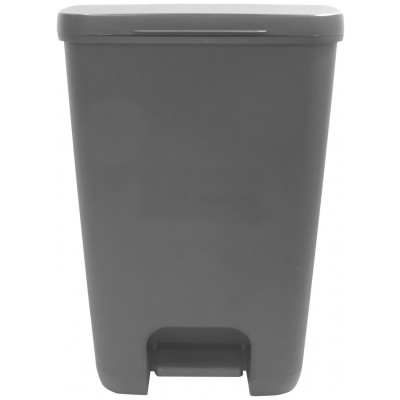 CURVER 40L PEDAL BIN GREY