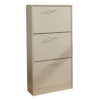 Stirling 3 Tier Shoe Cabinet - Grey