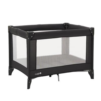 CUGGL FOLDING TRAVEL COT - BLACK