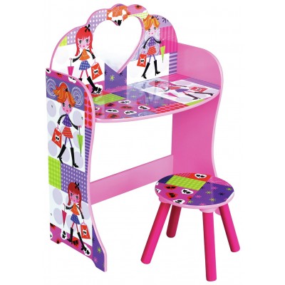 Liberty House Fashion Girl Dress Up Table & Stool