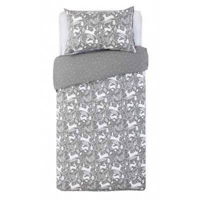 Argos Home Stag Print Brushed Cotton Bedding Set - Single