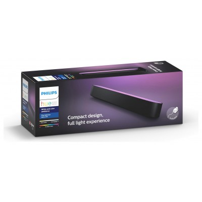Philips Hue Play Wall Entertainment Light -Single Pack Black