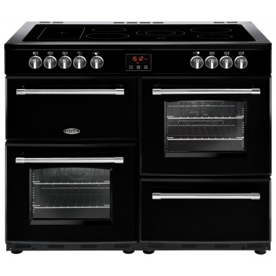 Belling Farmhouse 110E Electric Range Cooker - Black