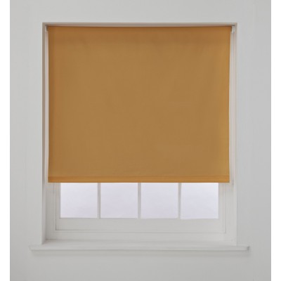 Argos Home Blackout Roller Blind - 2ft - Mustard