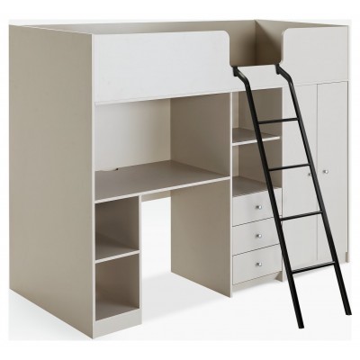 AH1 OHIO HIGHSLEEPER 3FT GREY